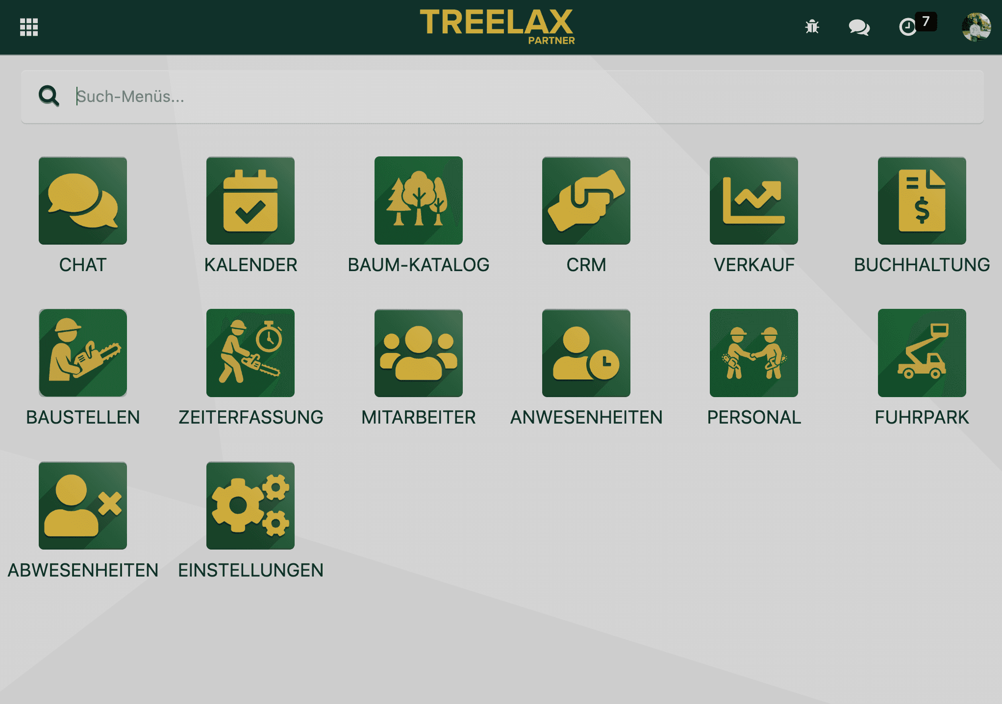 Verzweifelter Baumpfleger Bürokratie