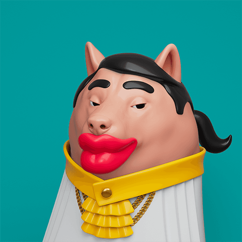 Shiba Inu with big lips