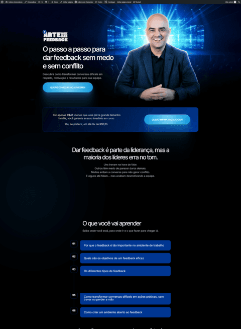 Landing Page Leandro Branquinho