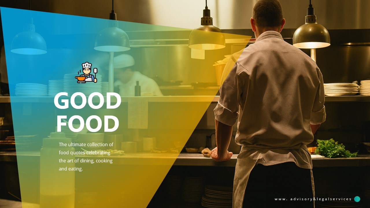 Celebrating Culinary Excellence with Good Food Quotes