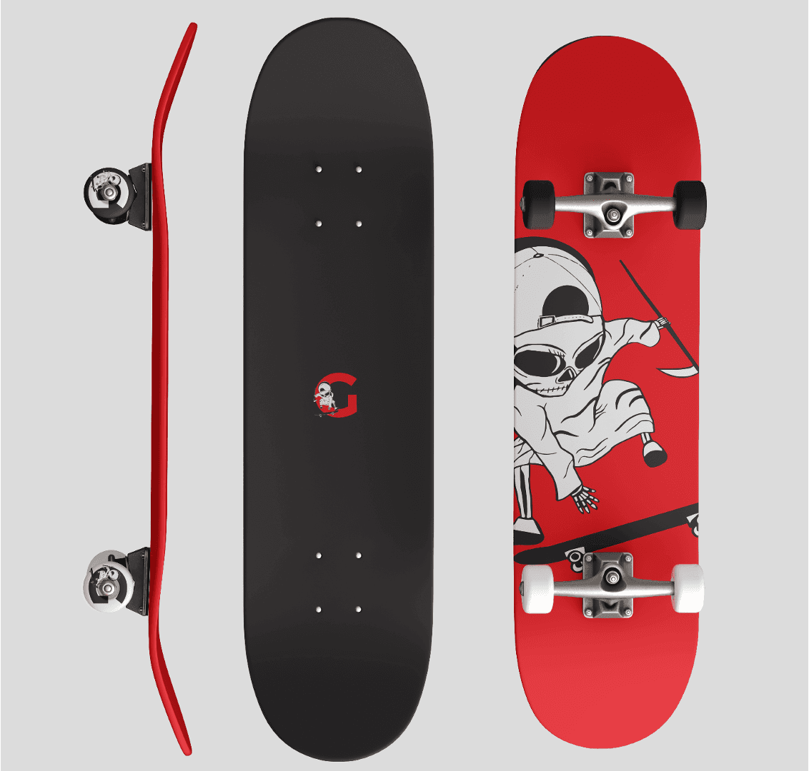 Modern food magazine brochure mockup with bold typography and bright yellow accents