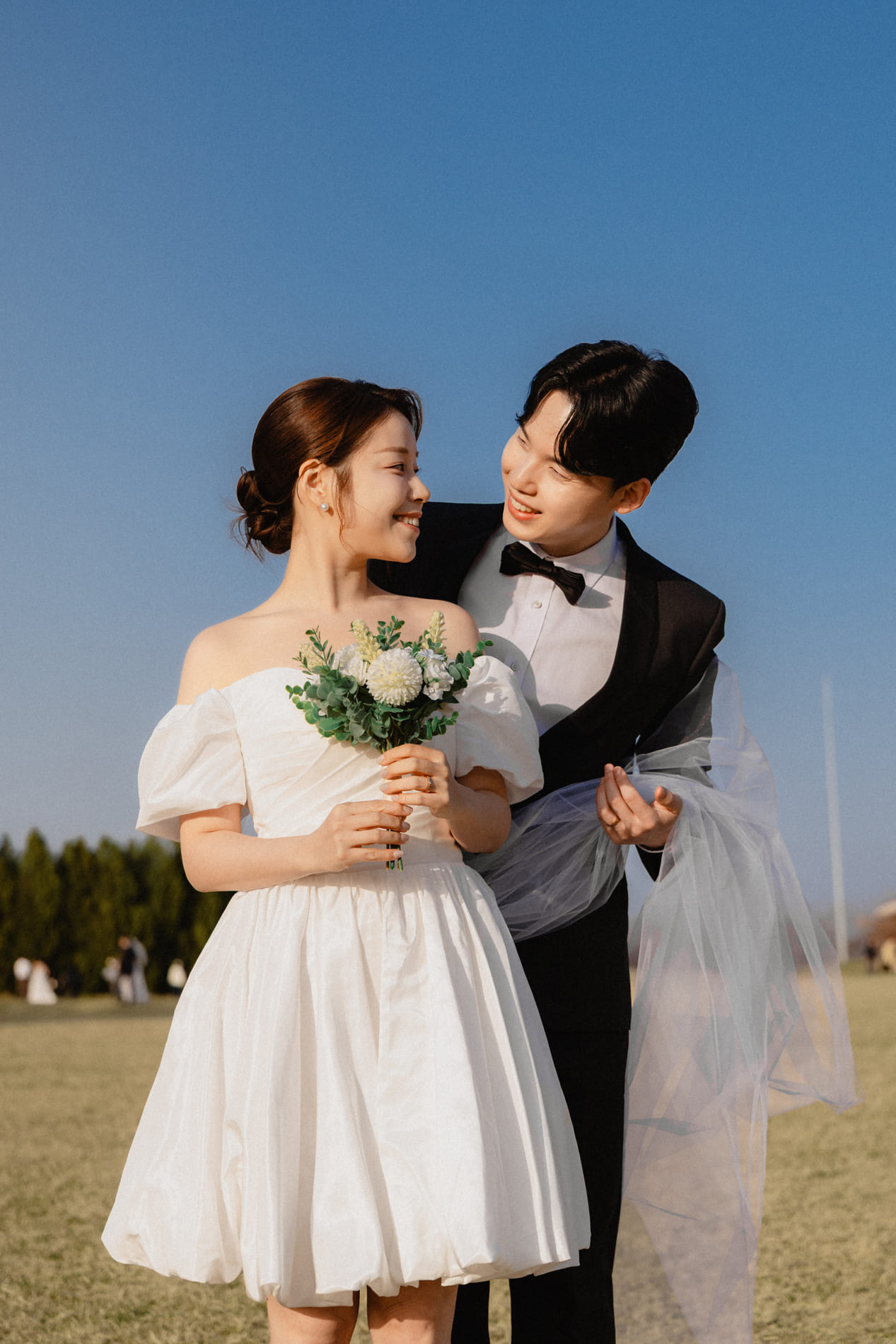 서울 노을공원 웨딩스냅 후기 | 마지아필름이 담아낸 벚꽃과 노을의 감성 기록