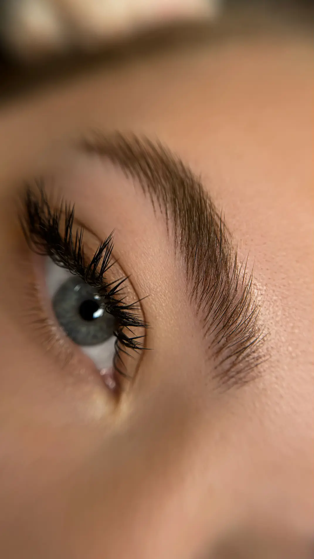 Nano eyebrows touch-up permanent makeup
