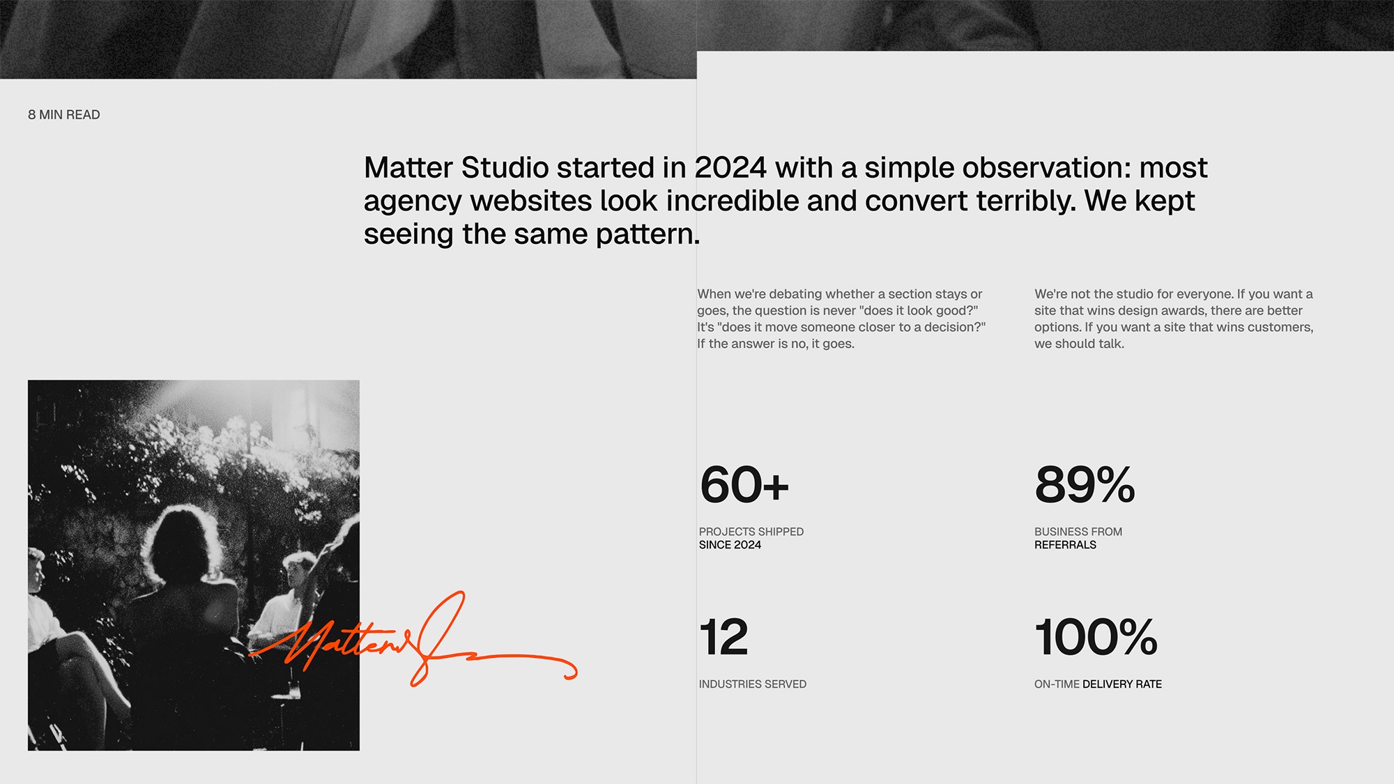Mattis® — Studio-grade agency template