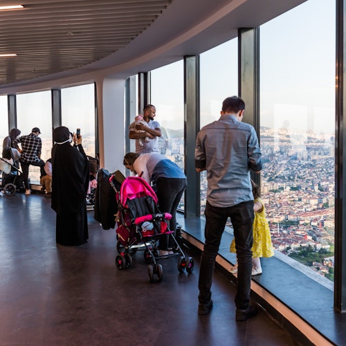 Mga Tiket sa Pagpasok at Inumin sa Istanbul Camlica Tower