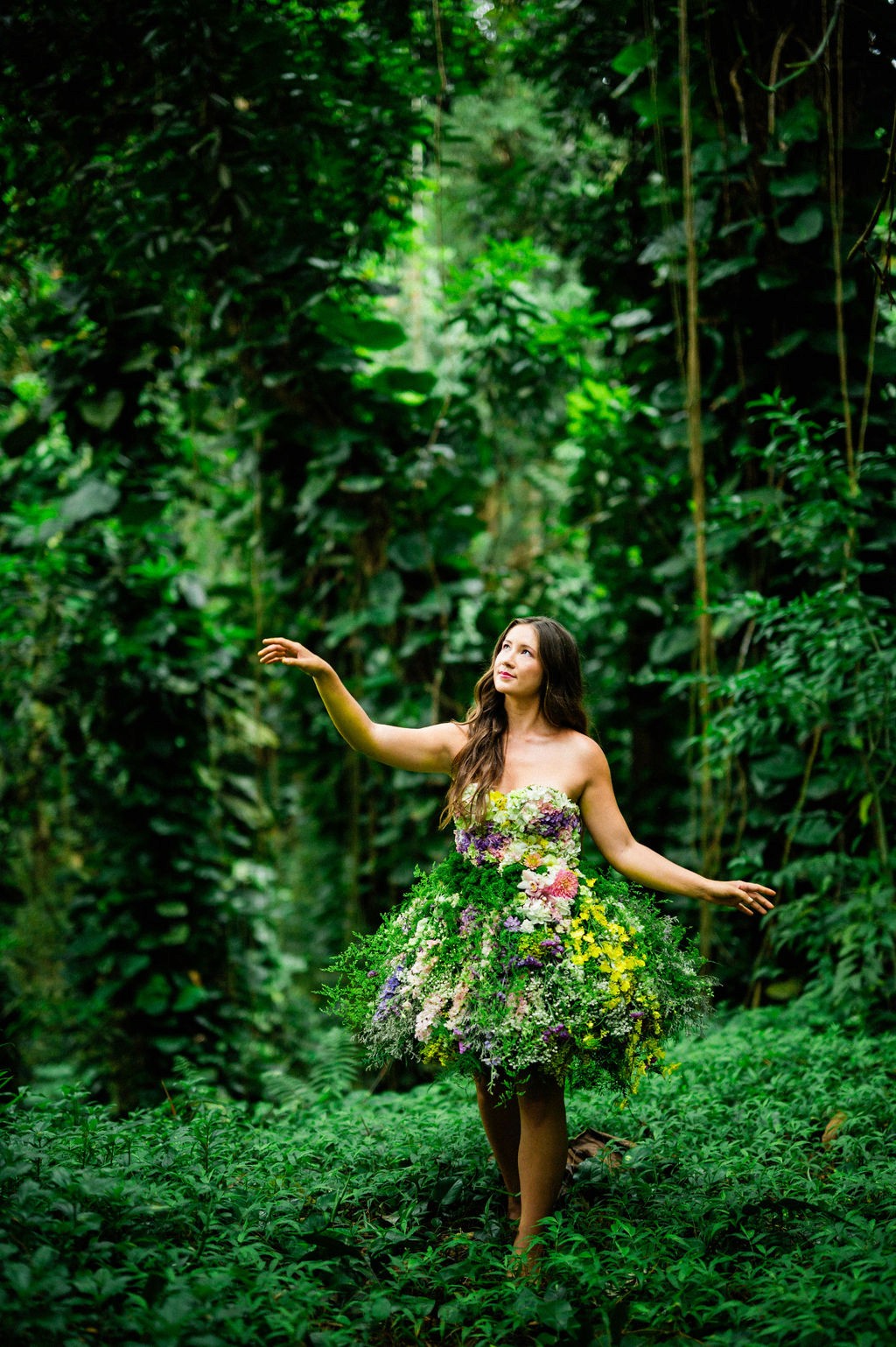 Enchanted Floral Dress