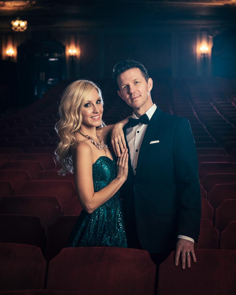Libby Servais and Stephan Stubbins, Vocal Duo