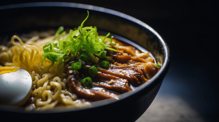 Futuristic sports concept car parking in front of a modern building