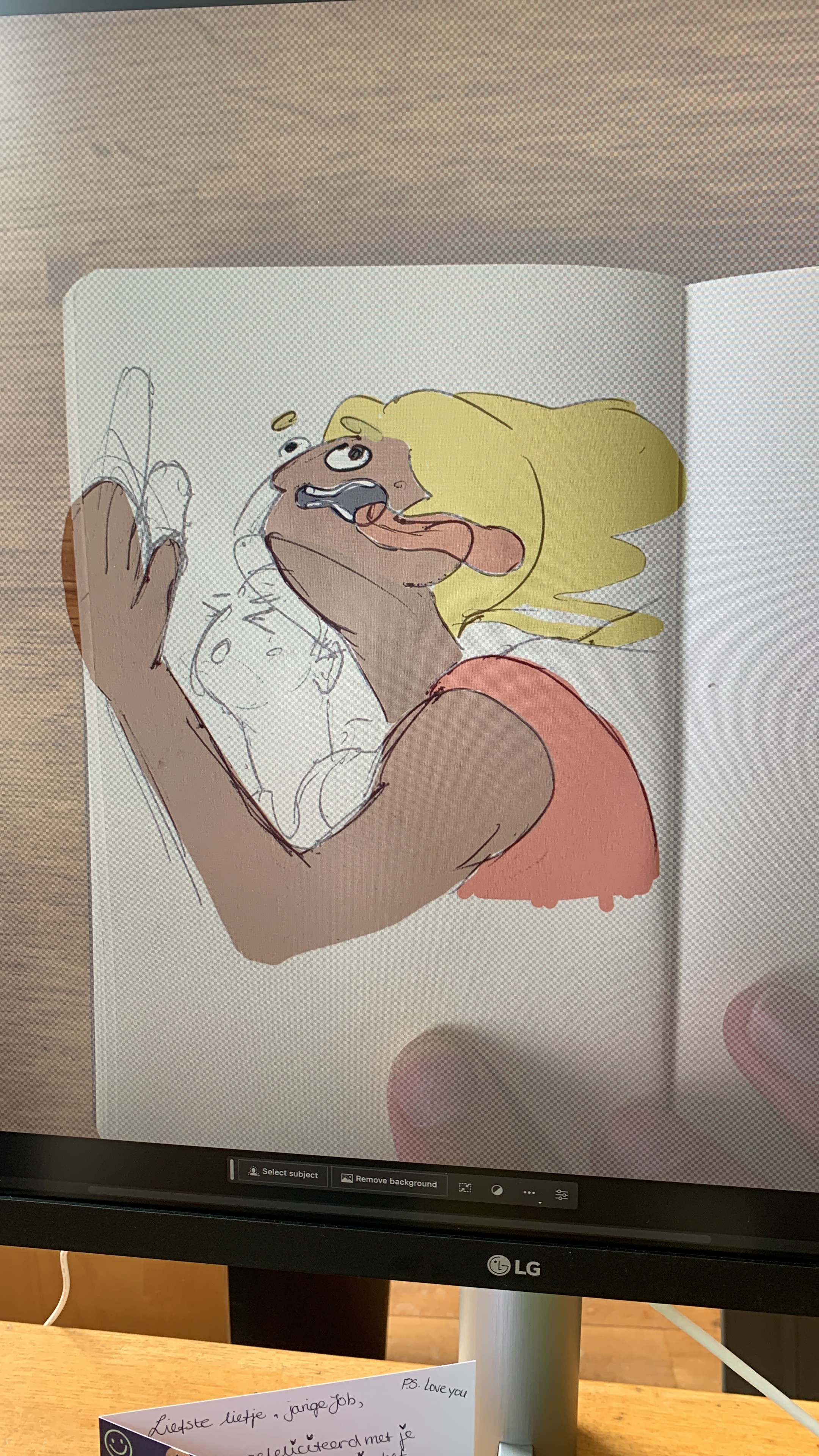 Image of ceramic speaker prototypes in front of a grid