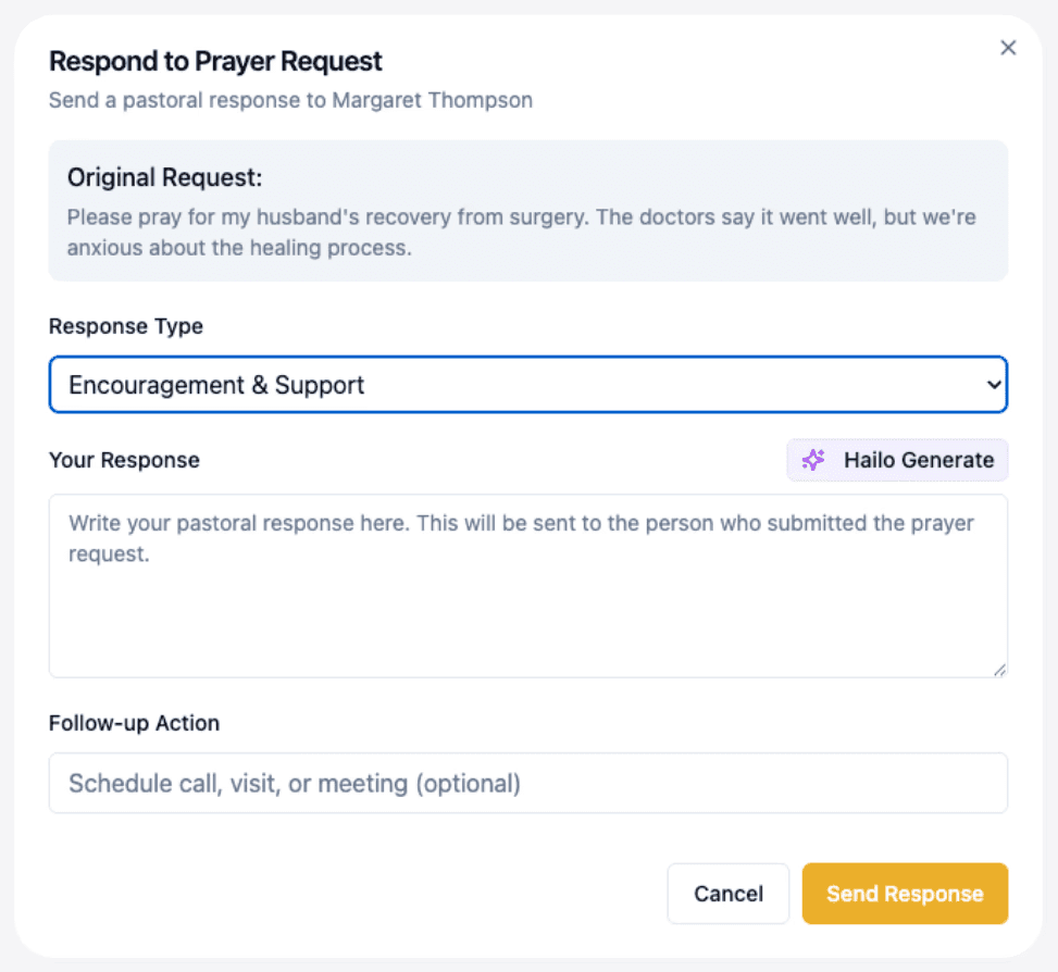 Software user interface