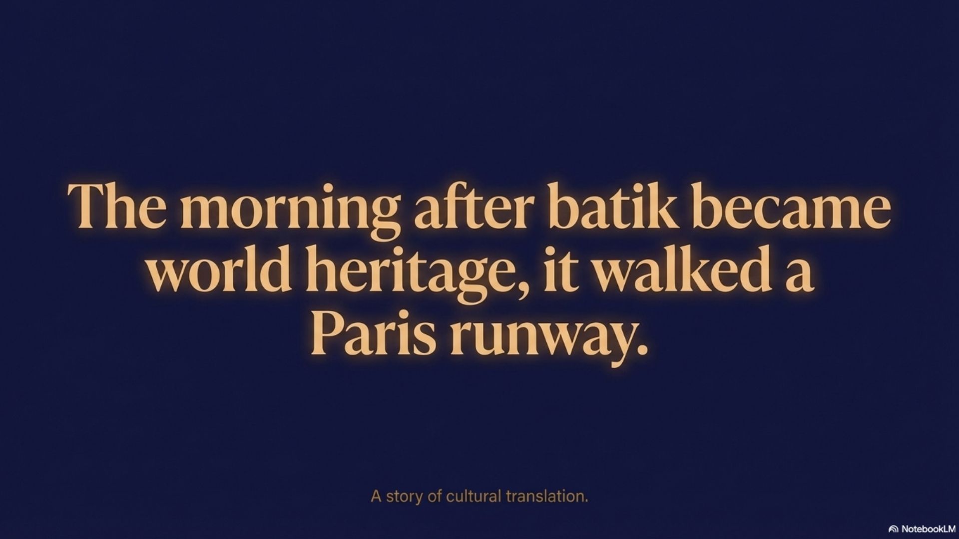 Dries Van Noten SS2010 × Indonesian Batik