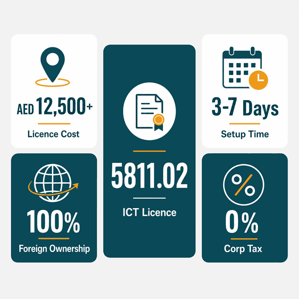 Infographic: Atlases Maps & Charts Publishing Business License in Dubai: Cost and Requirements