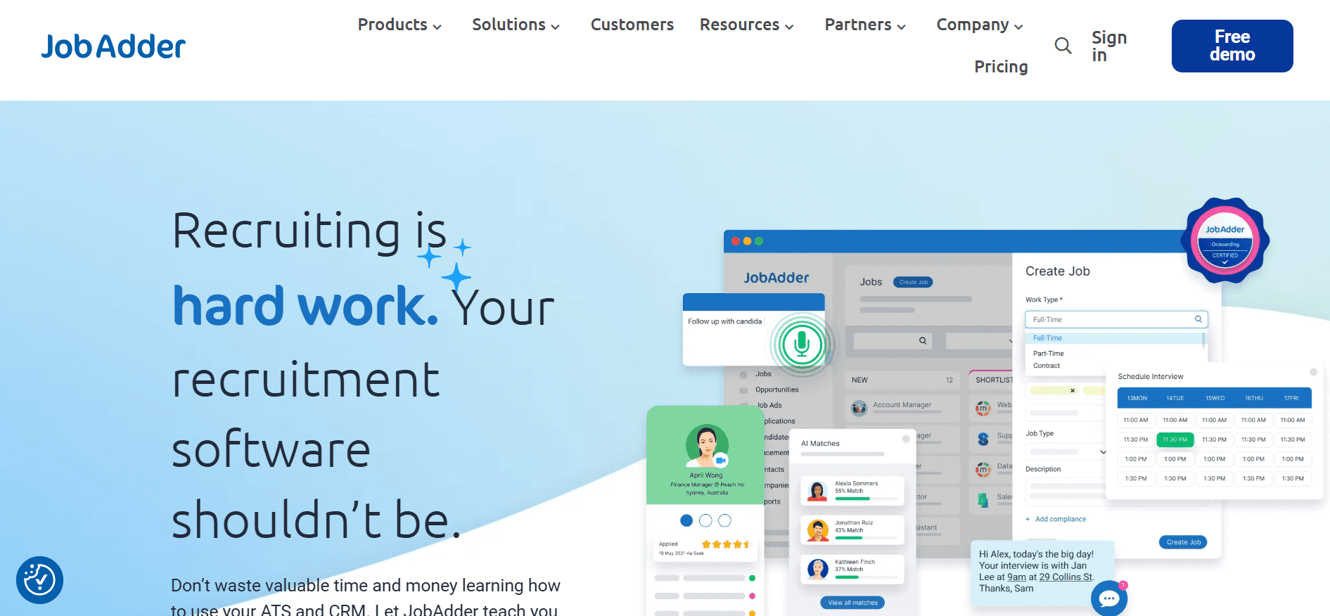 job adder - Remote Hiring Tools
