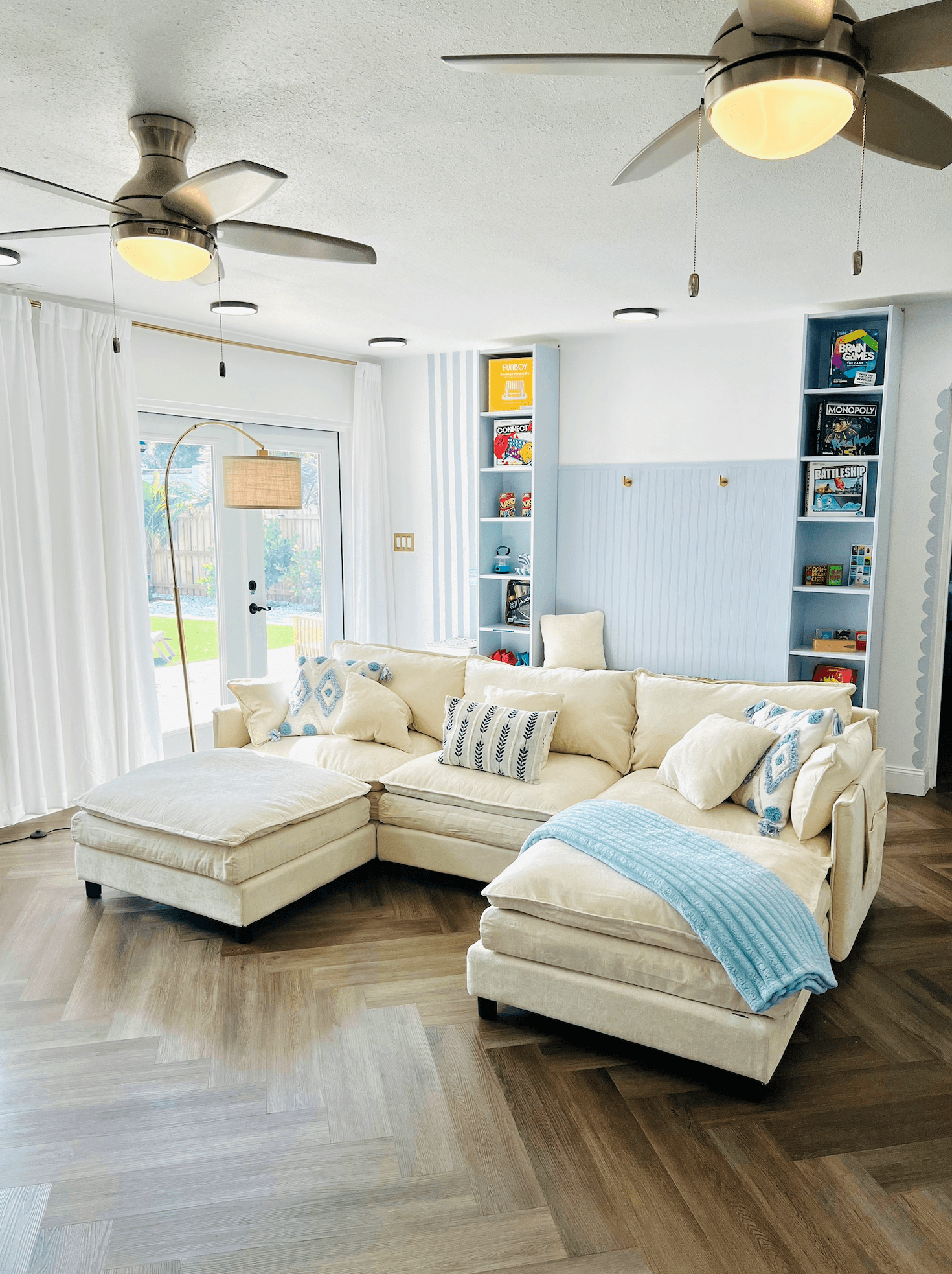 The Perfect Gathering Living Room with Netflix Entertainment on Big TV