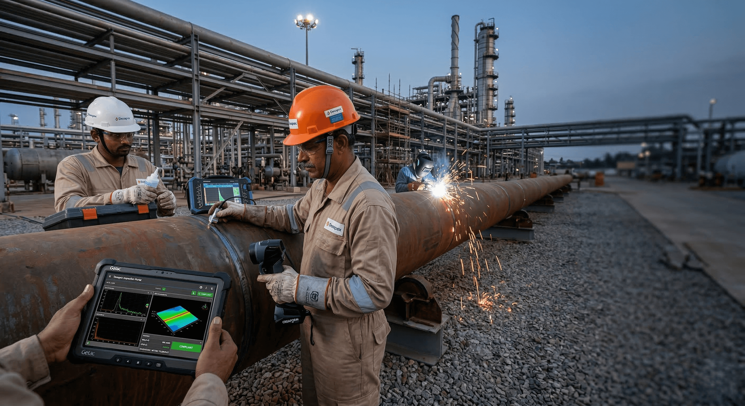 Construction Surveillance & Weld Quality Verification