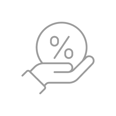 Zero Brokerage Icon. Transparency in transactions with zero brokerage charged by clients.