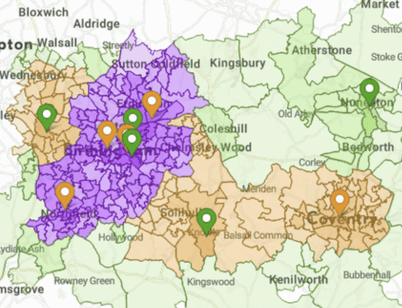 Analyzing Branch Network in Banking using Location Intelligence Tools