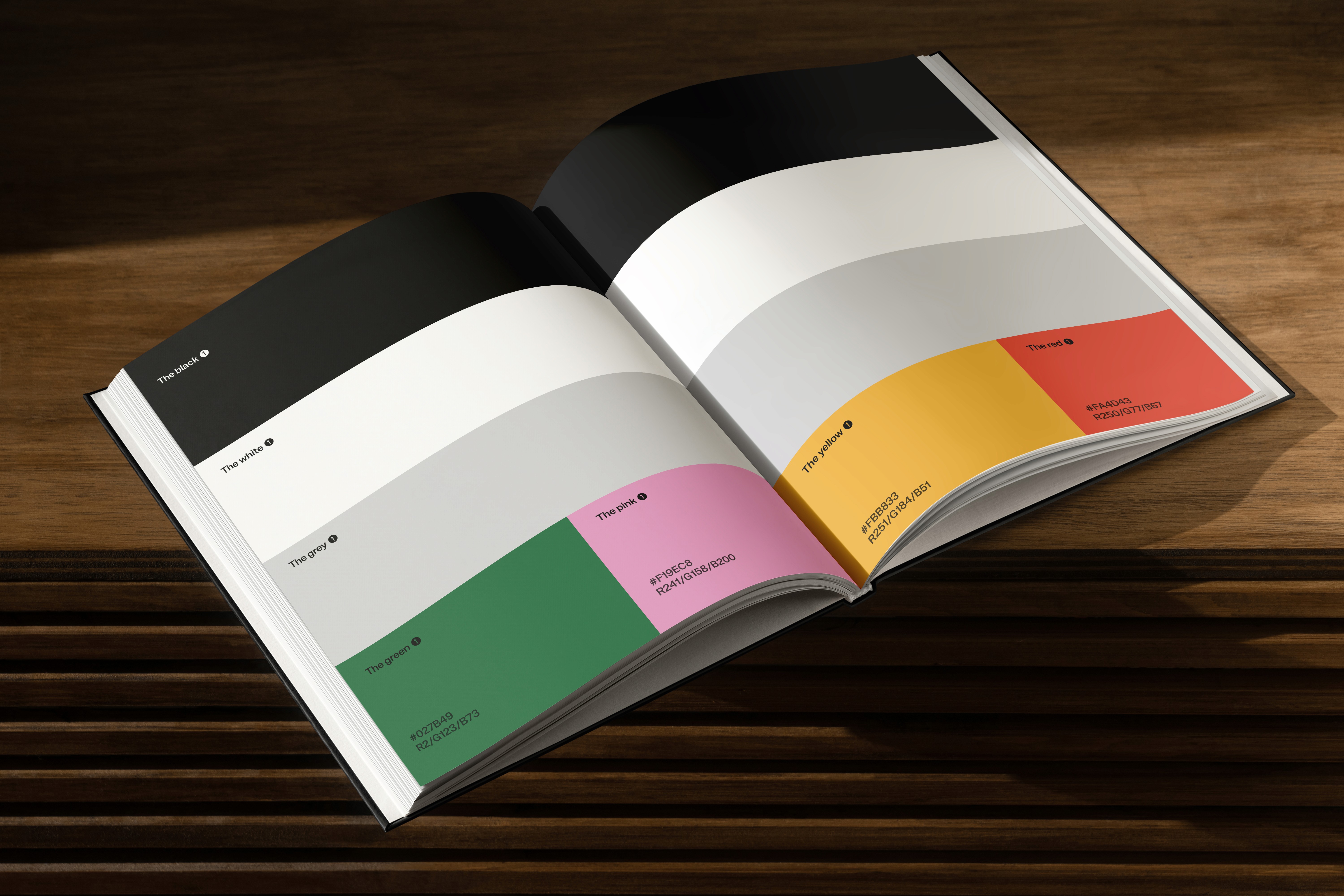 brand book THE1 by analogue agancy