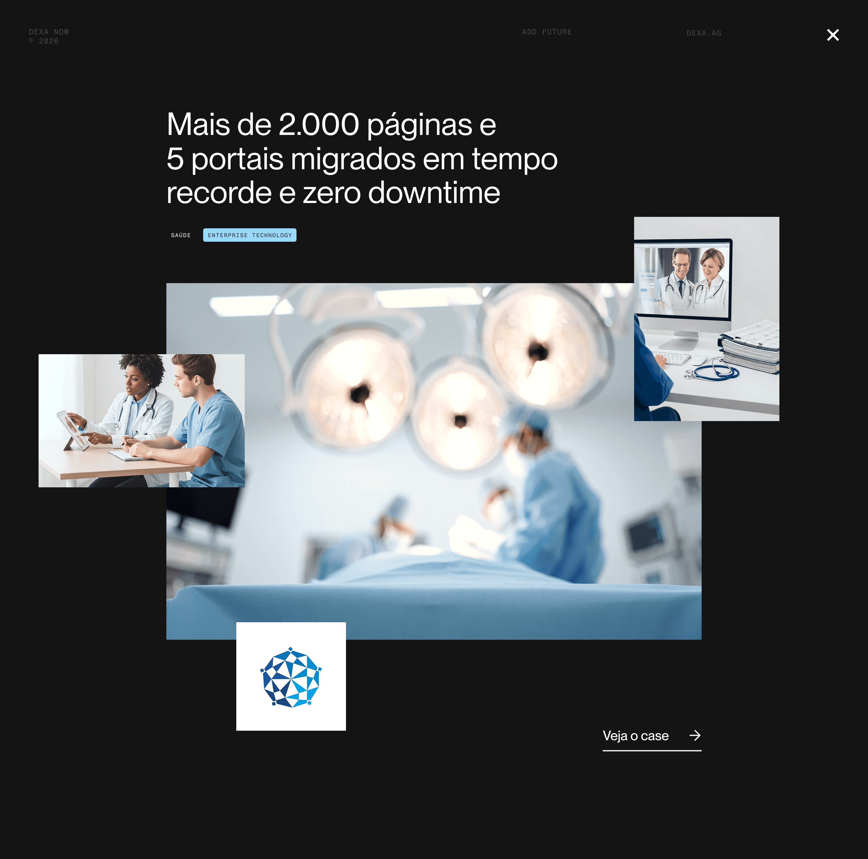 Imagem de case Hospital Sírio Libanês.