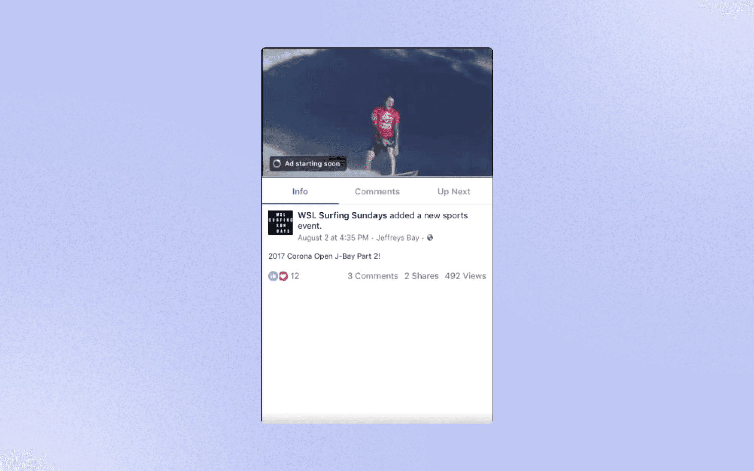 In-stream Video Ads for Facebook