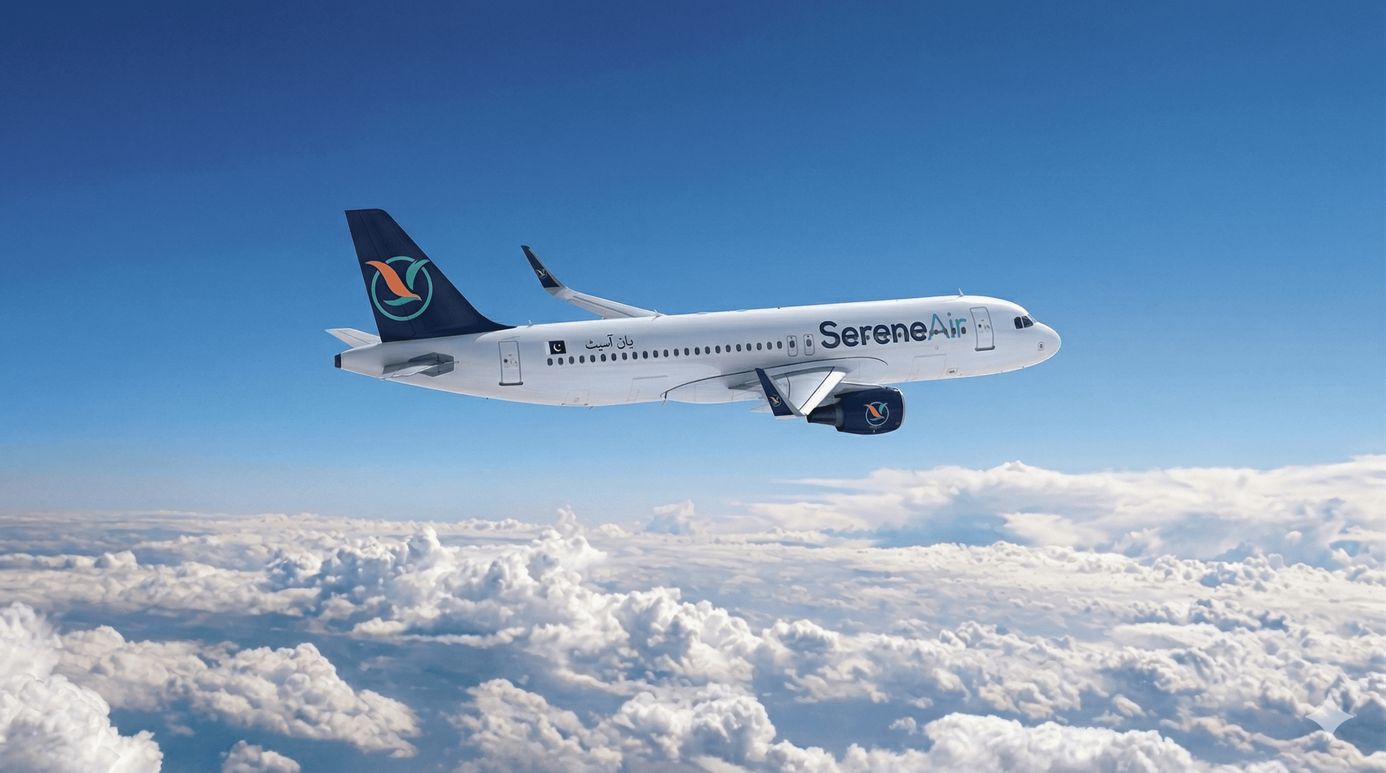 Three workers in safety gear and helmets are suspended by ropes, cleaning a modern building's slanted roof, against a clear blue sky.