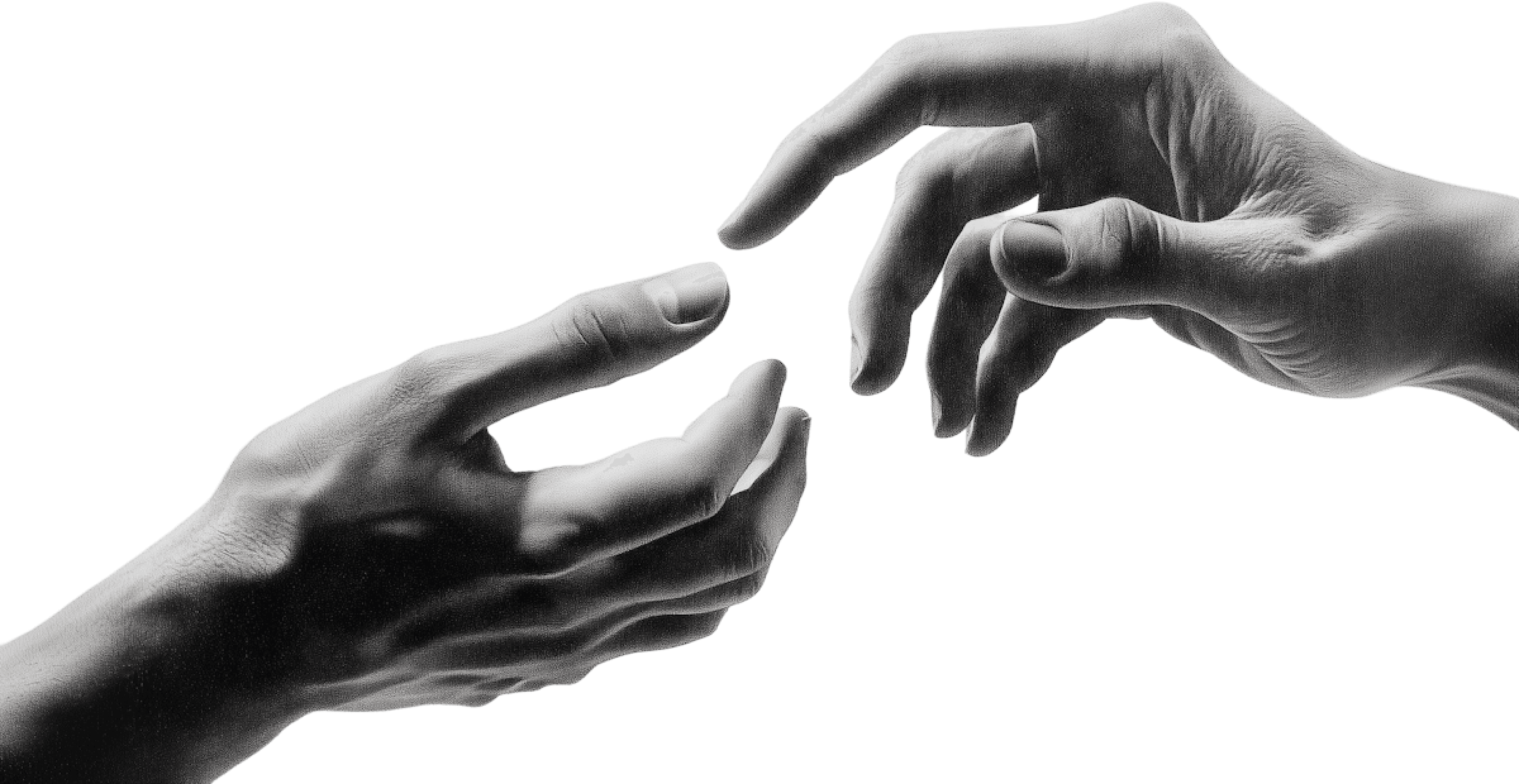 Hands Reaching Out