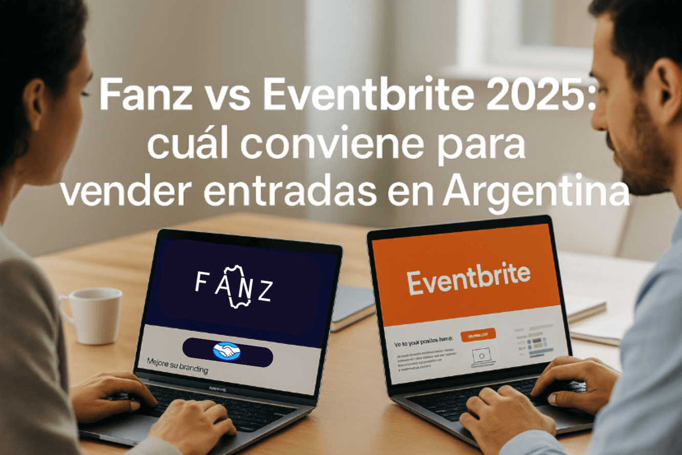 Comparativa de usuarios utilizando Fanz y Eventbrite