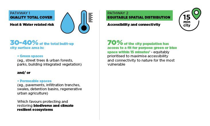 Signatory cities for the Urban Nature Accelerator