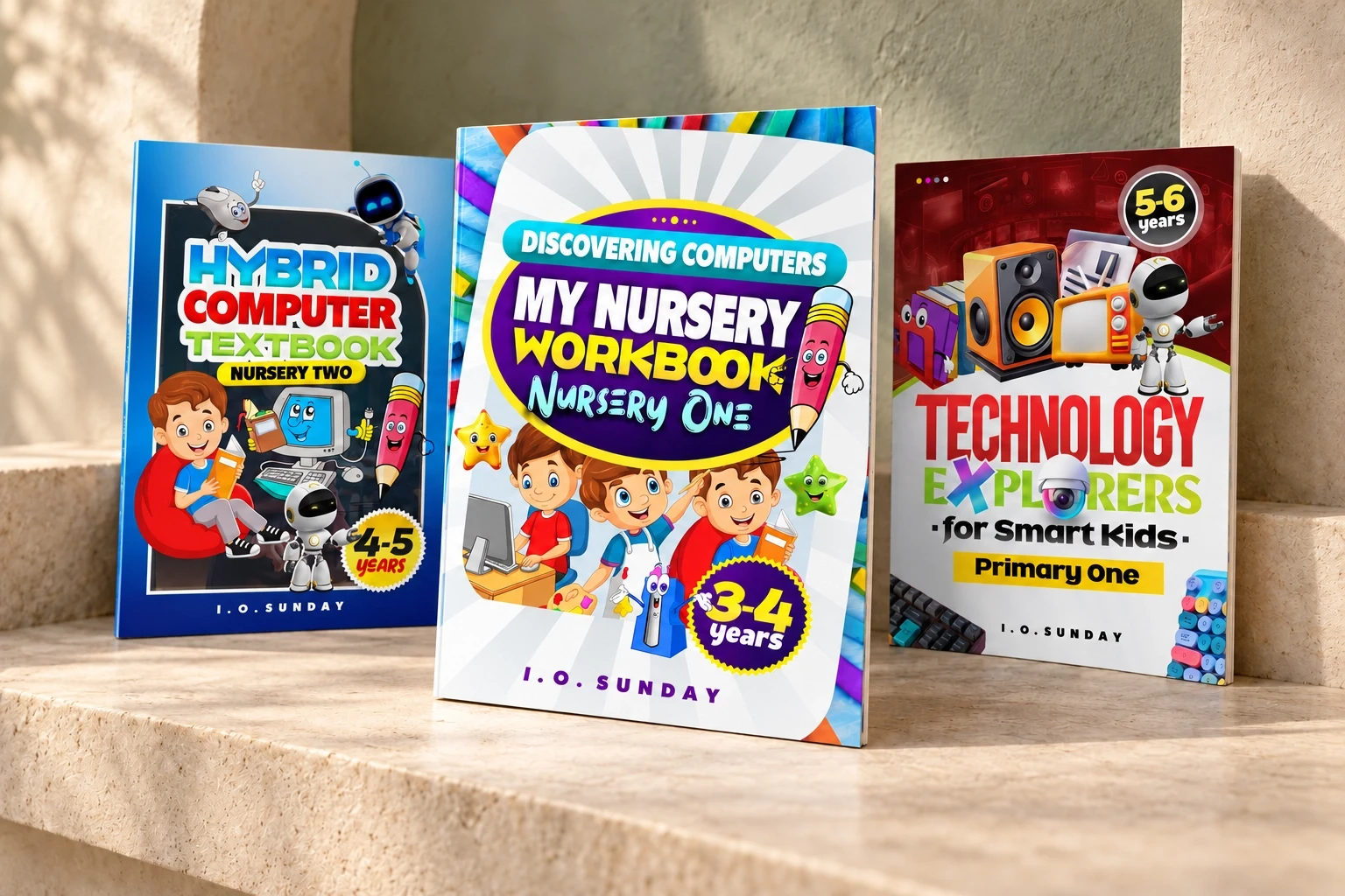Computer Workbooks — approved publishing mockup