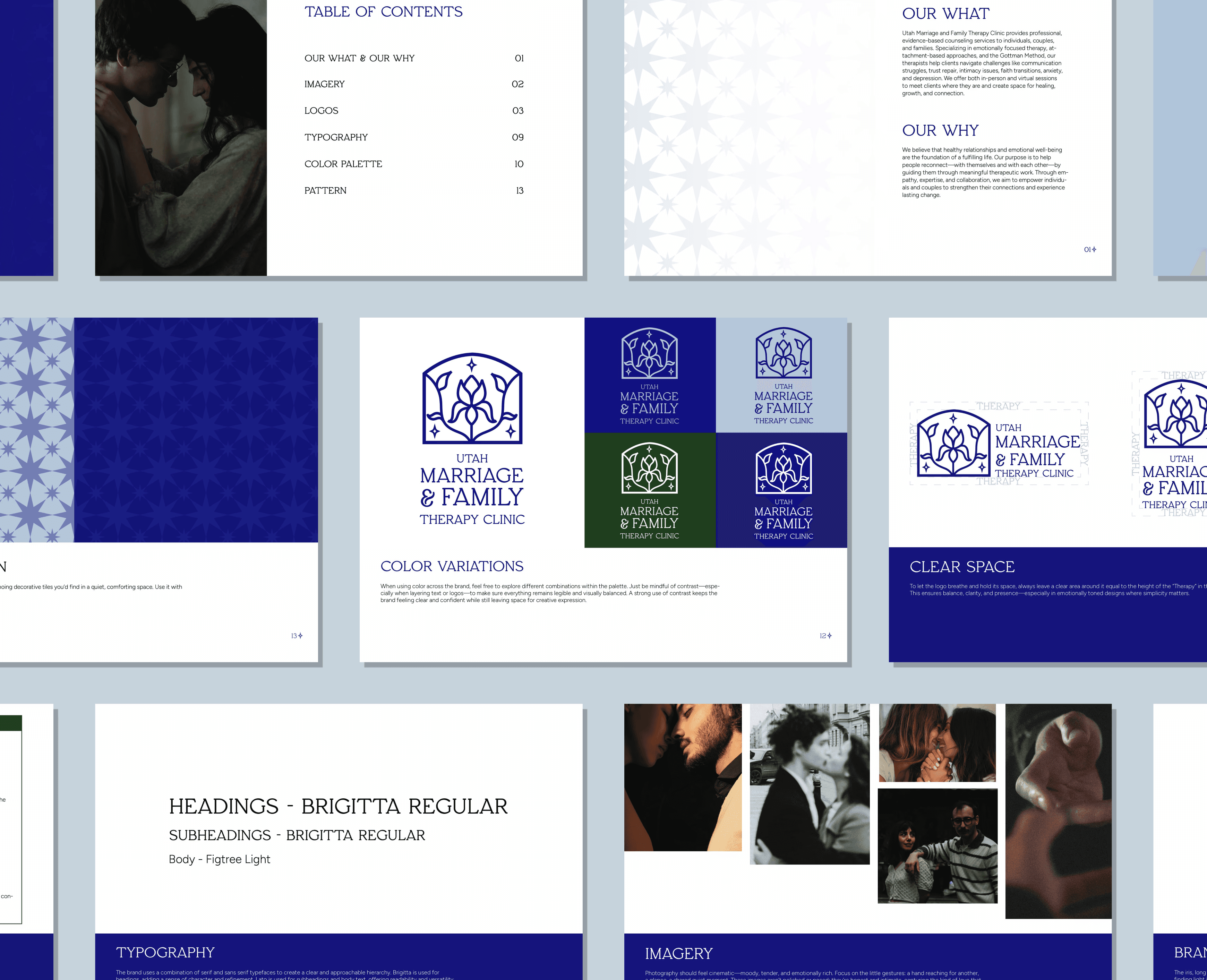 Utah Marriage and Family Therapy Clinic brand guide