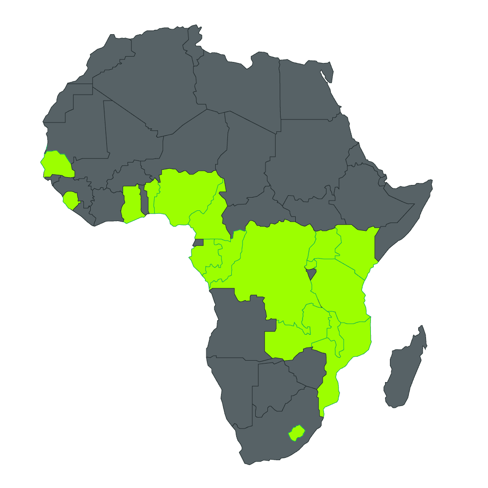 africa map betting friendly