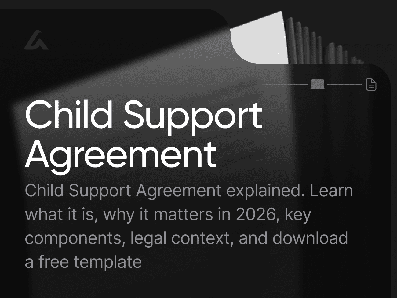 Child Support Agreement