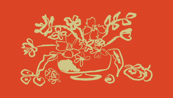 wedding stationary design - name tags