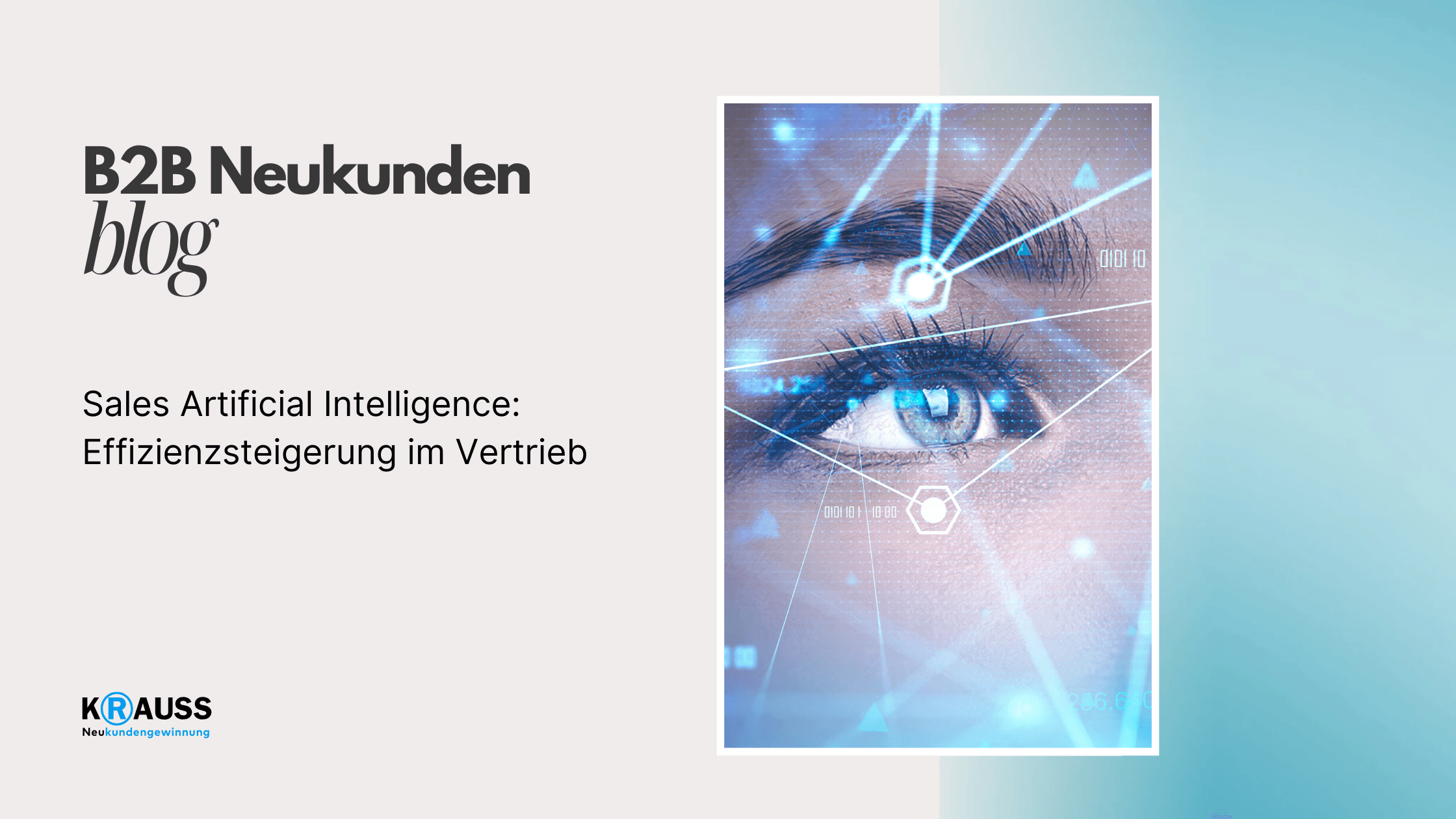 Sales Artificial Intelligence: Effizienzsteigerung im Vertrieb