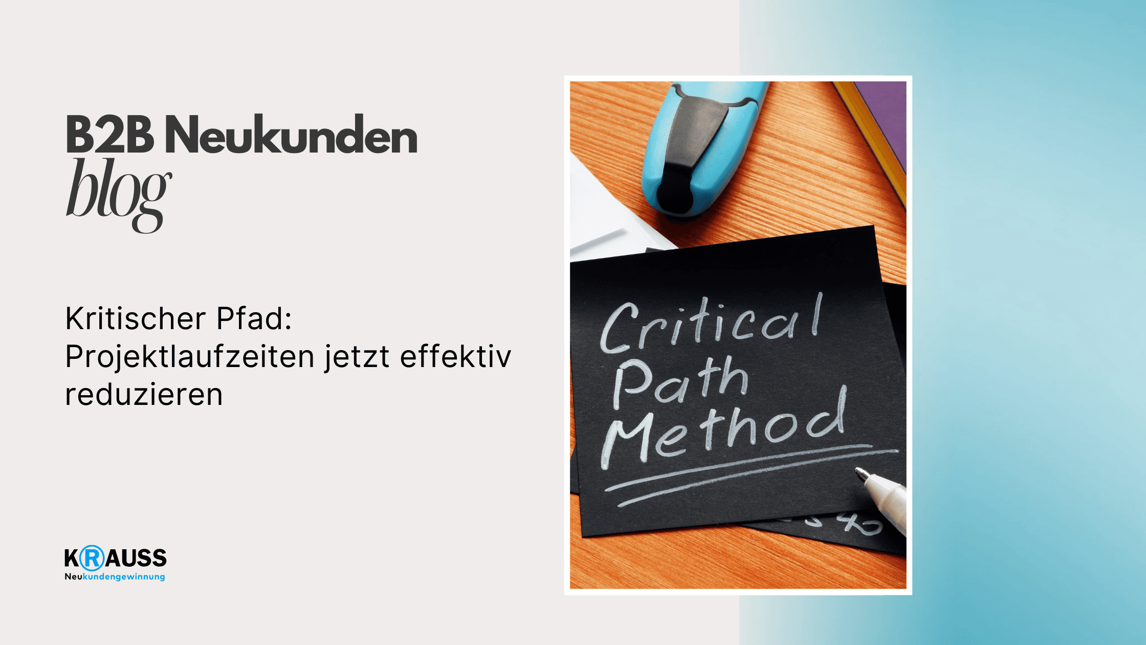 Kritischer Pfad: Projektlaufzeiten jetzt effektiv reduzieren