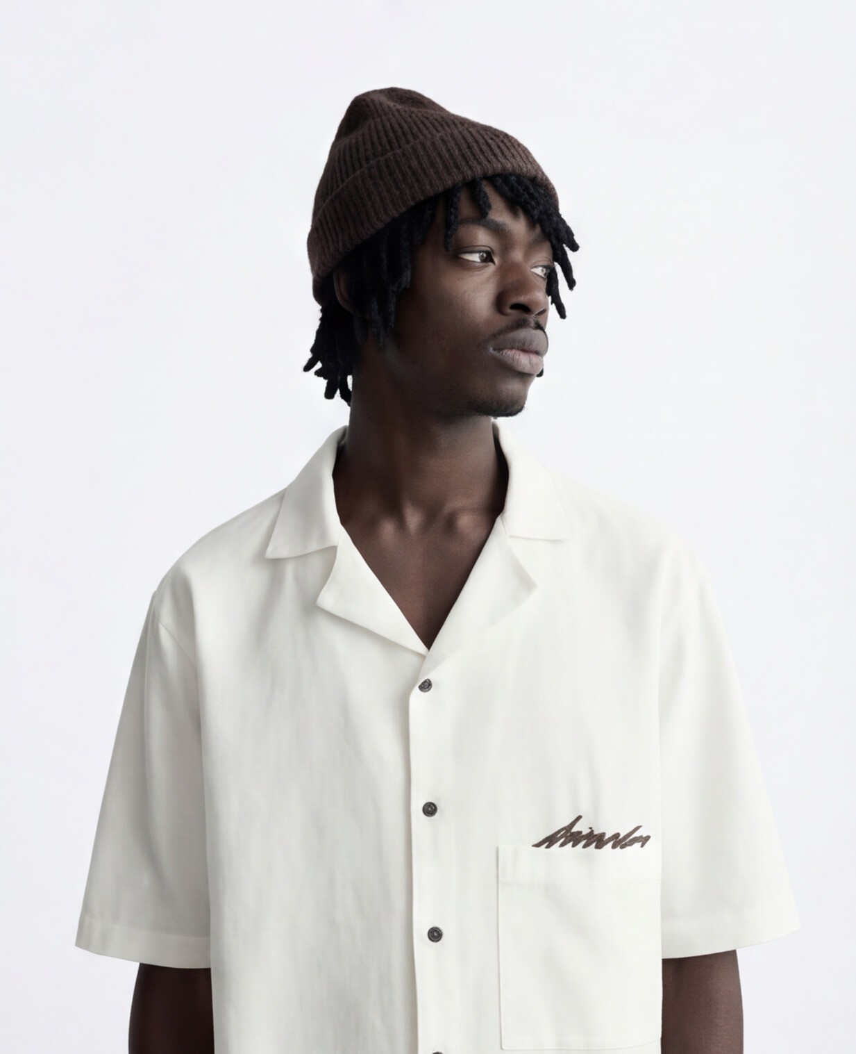 Off-White Co-ord Shirt and Shorts Set