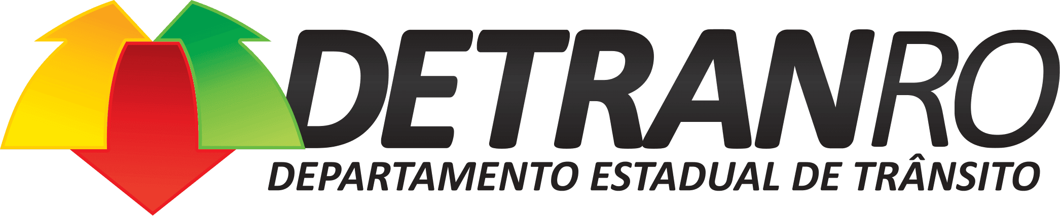Logotipo do Departamento Estadual de Trânsito de Rondônia.