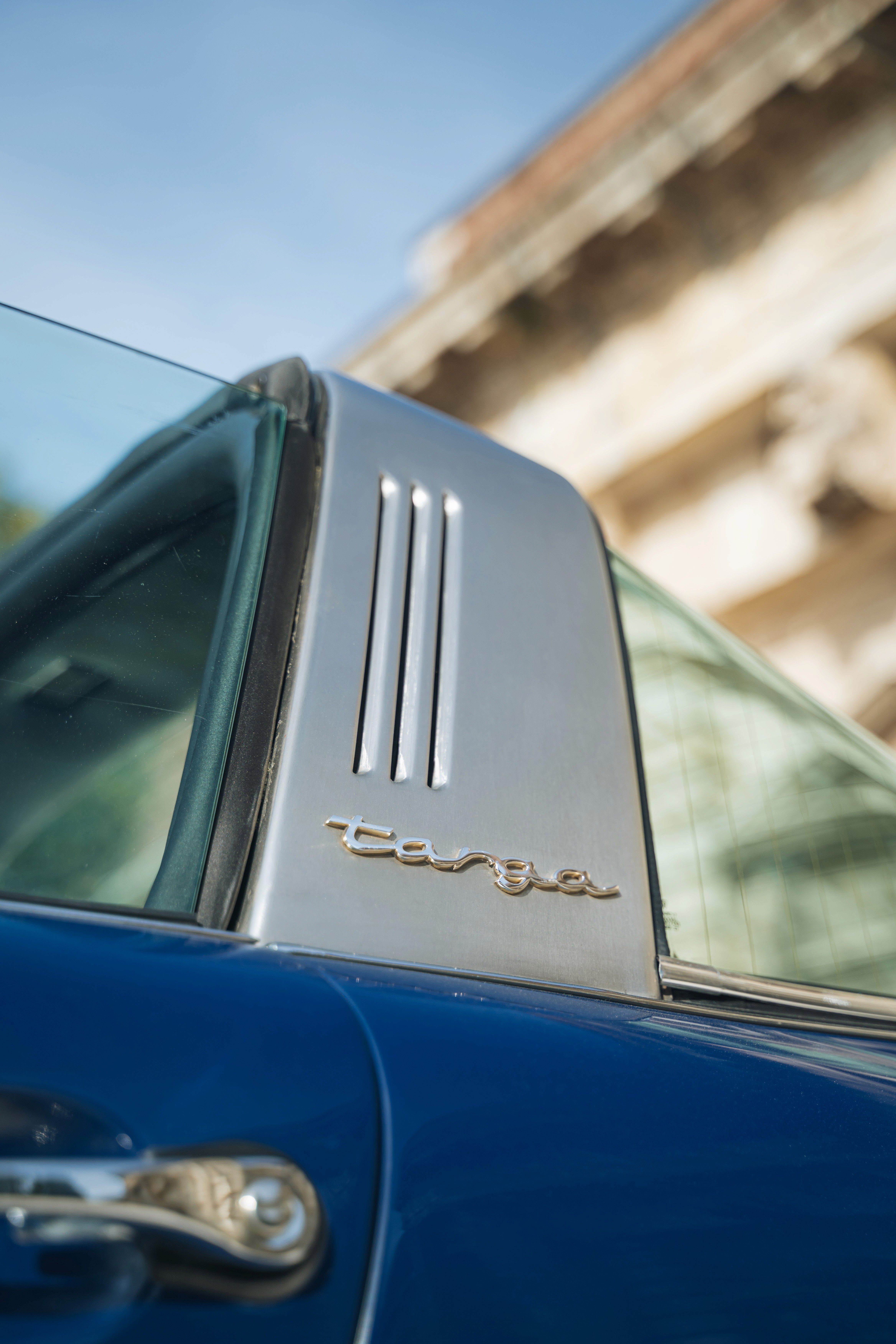 dettaglio porsche targa montante 