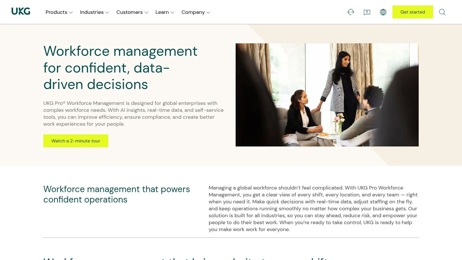 UKG Pro Workforce Management (formerly UKG Dimensions)
