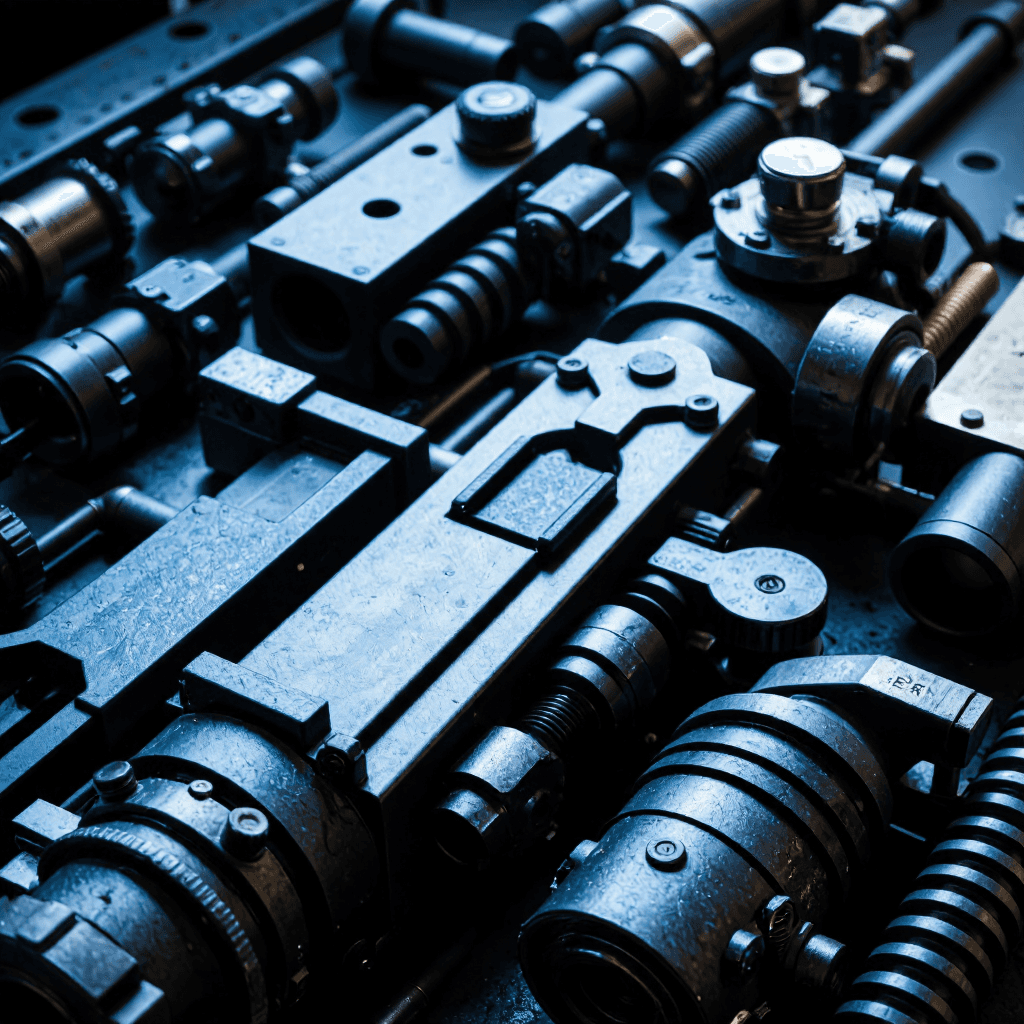 product photography of military weaponry