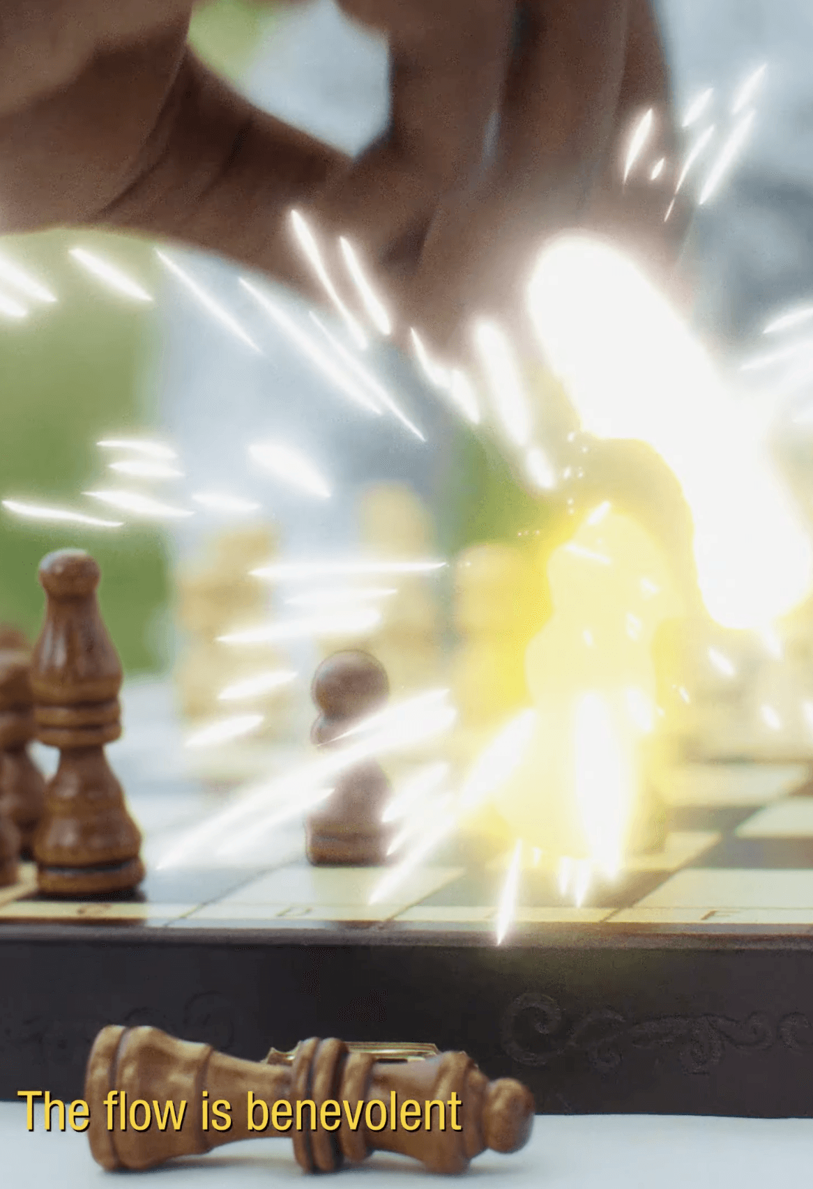 Model wearing luxurious white satin dress with pearls for London Fashion Awards