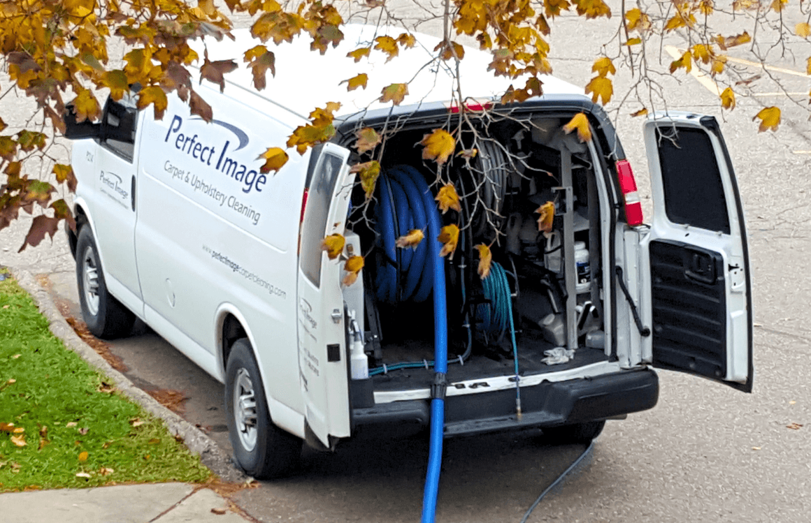 Carpet Cleaning Van