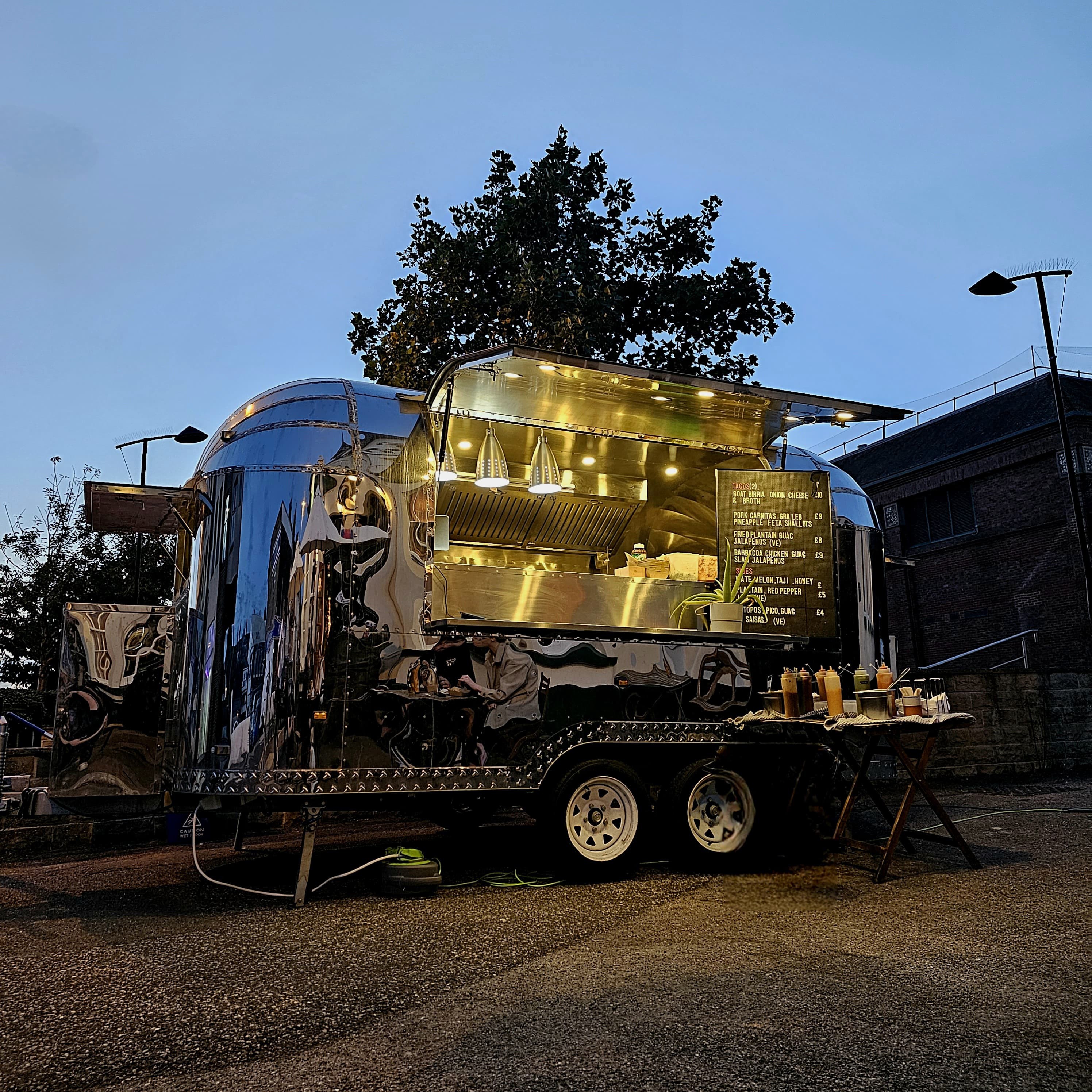 Saltio Mexican food truck.