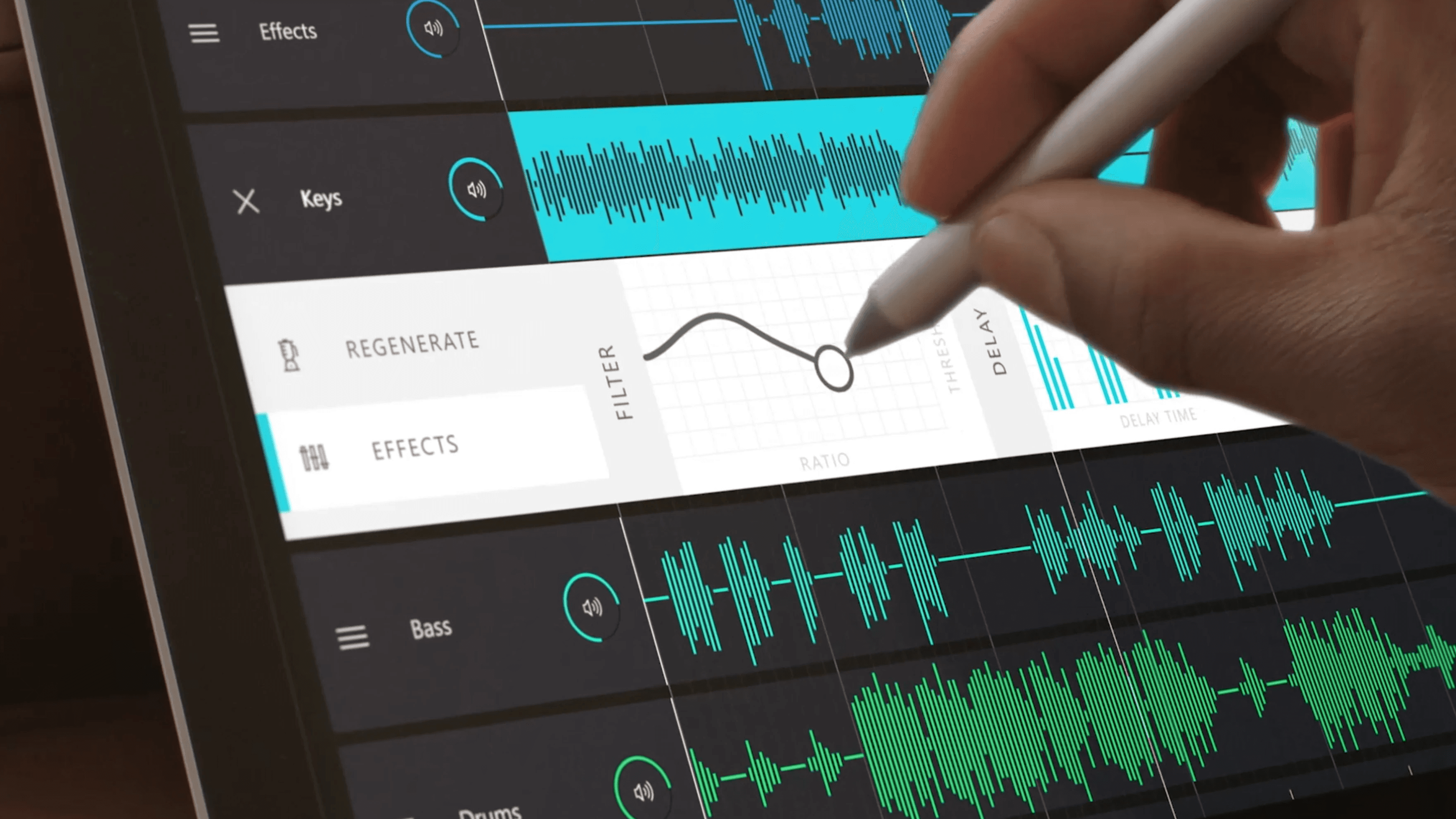 Touch and Pen modulation