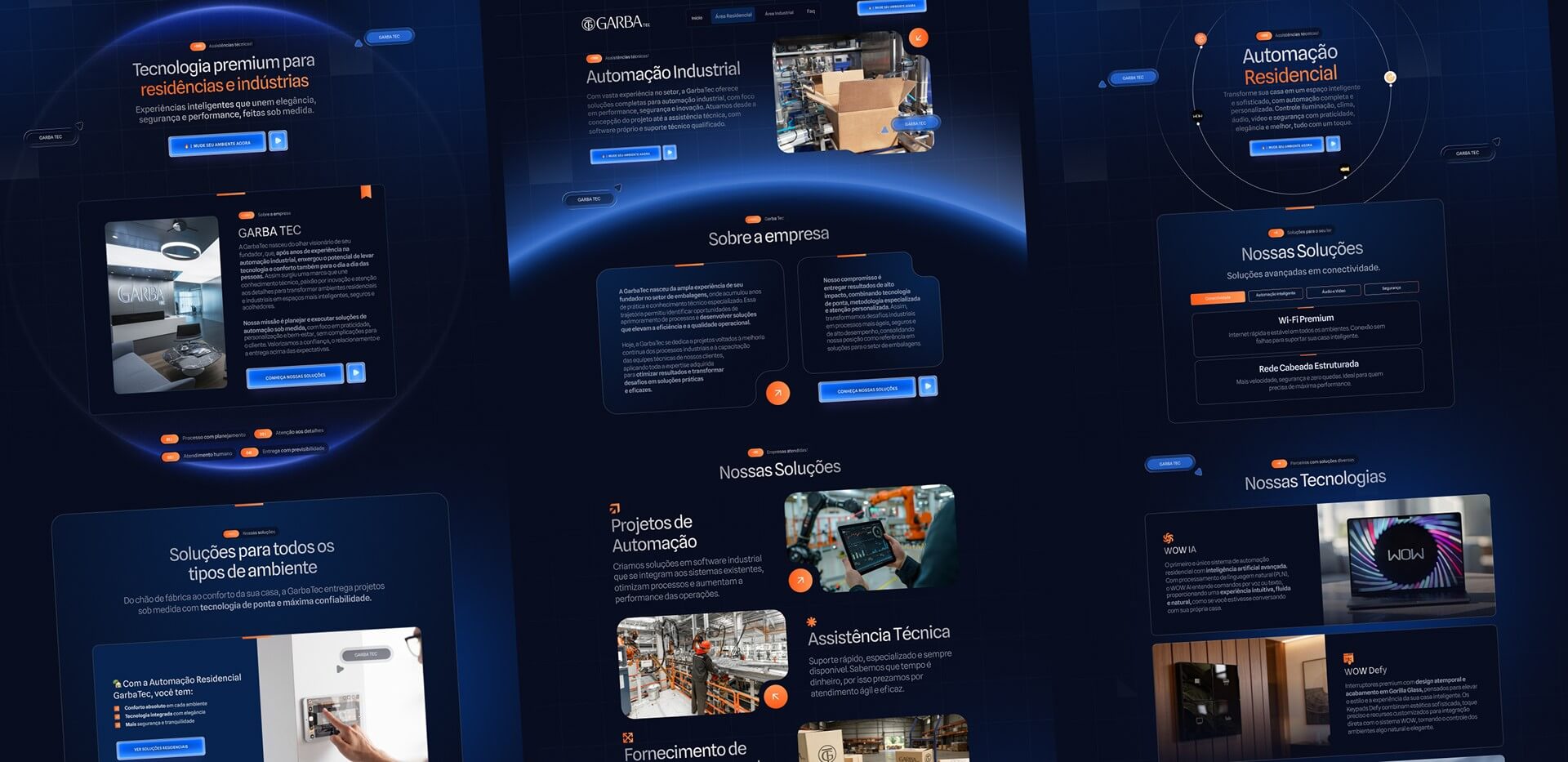 imagem de site desenvolvido para uma empresa