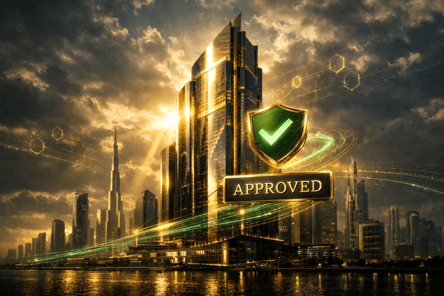 dubai skyline approved check