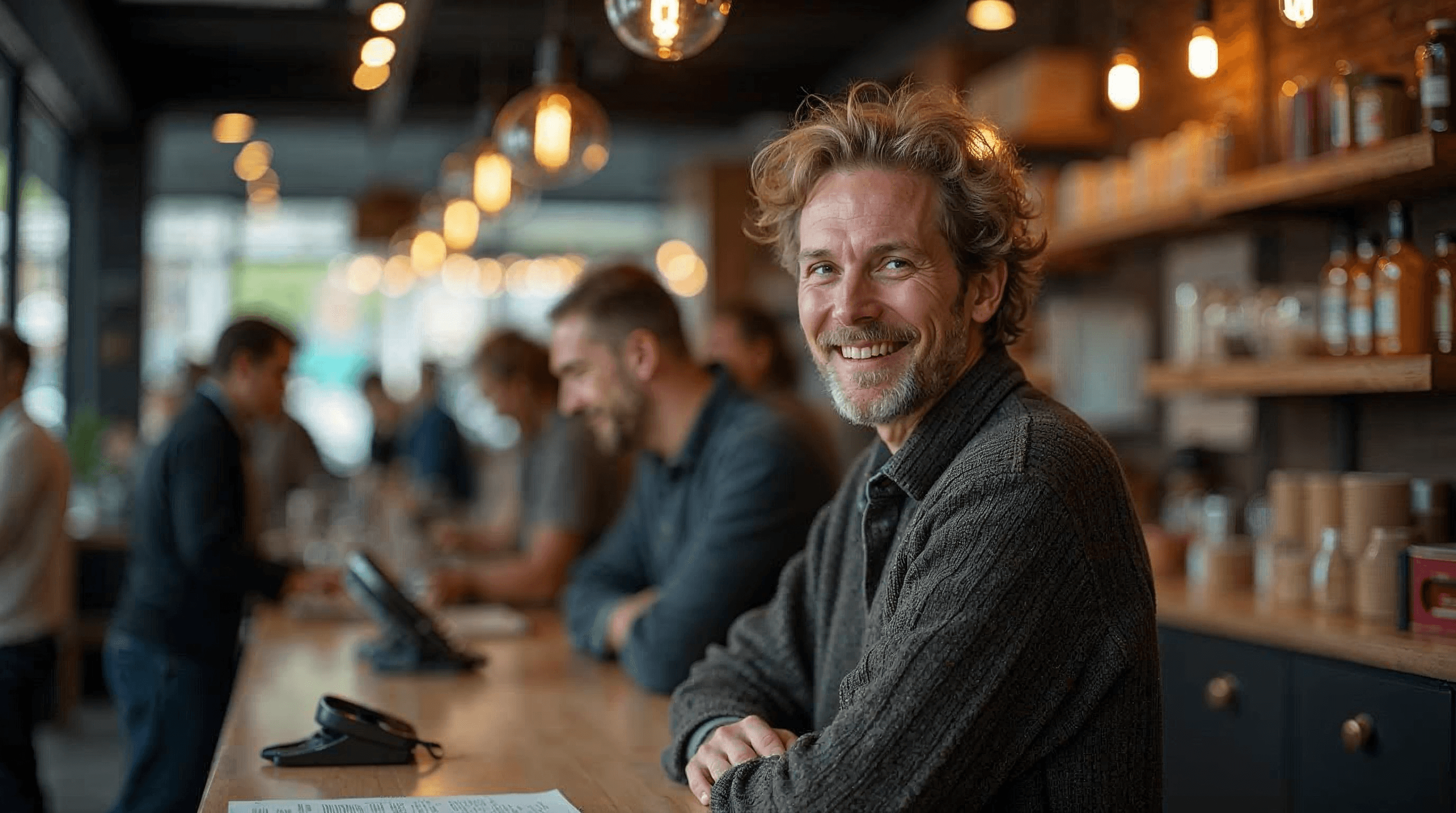 Klantenservicemedewerker naast AI-collega