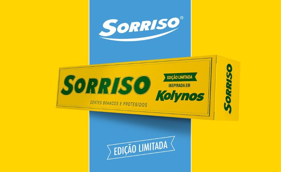 Kolynos volta ao mercado em edição especial de Sorriso