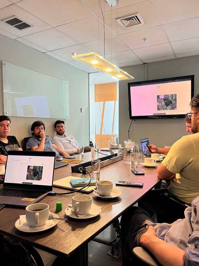 Board con las ideas de todo el equipo.