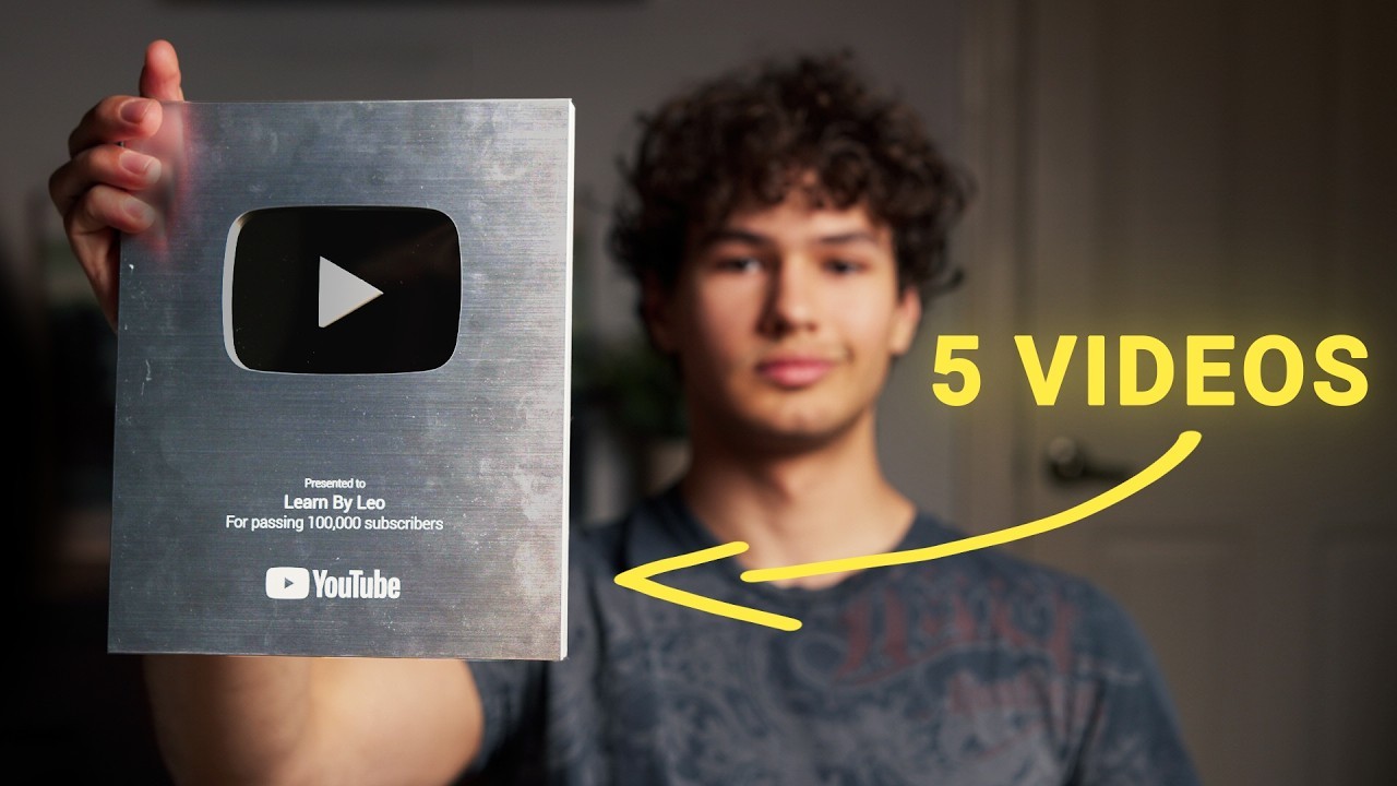 100K in 5 Videos